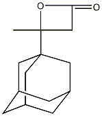 4-(1-adamantyl)-4-methyl-2-oxetanone Struktur