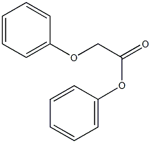 phenyl phenoxyacetate Struktur