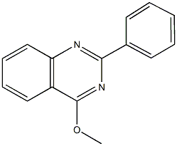 4-methoxy-2-phenylquinazoline Struktur