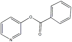 pyridin-3-yl benzoate Struktur