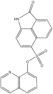 8-quinolinyl 2-oxo-1,2-dihydrobenzo[cd]indole-6-sulfonate|