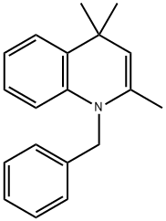 1-benzyl-2,4,4-trimethyl-1,4-dihydroquinoline Struktur