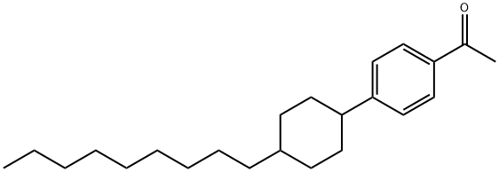 1-[4-(4-nonylcyclohexyl)phenyl]ethanone Struktur