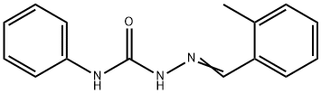 2-methylbenzaldehyde N-phenylsemicarbazone Struktur