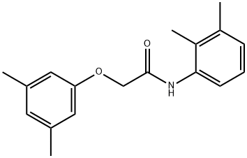 2-(3,5-dimethylphenoxy)-N-(2,3-dimethylphenyl)acetamide Struktur