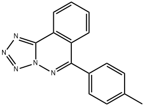 6-(4-methylphenyl)tetraazolo[5,1-a]phthalazine Struktur