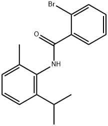 2-bromo-N-(2-isopropyl-6-methylphenyl)benzamide Struktur