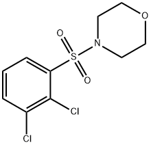 4-[(2,3-dichlorophenyl)sulfonyl]morpholine Struktur