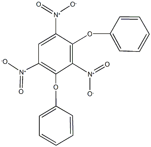 1,3,5-trinitro-2,4-diphenoxybenzene Struktur