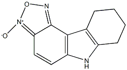 7,8,9,10-tetrahydro-6H-[1,2,5]oxadiazolo[3,4-c]carbazole 3-oxide Struktur