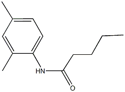 N-(2,4-dimethylphenyl)pentanamide Struktur