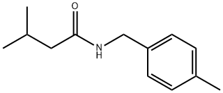 3-methyl-N-(4-methylbenzyl)butanamide Struktur