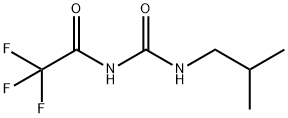 N-isobutyl-N'-(trifluoroacetyl)urea Struktur