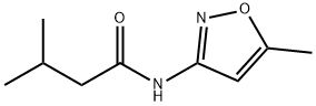 3-methyl-N-(5-methyl-3-isoxazolyl)butanamide Struktur