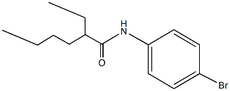 N-(4-bromophenyl)-2-ethylhexanamide Struktur