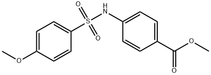 methyl 4-{[(4-methoxyphenyl)sulfonyl]amino}benzoate