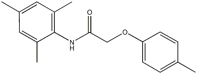 N-mesityl-2-(4-methylphenoxy)acetamide Struktur