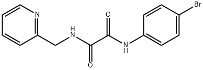 N~1~-(4-bromophenyl)-N~2~-(2-pyridinylmethyl)ethanediamide Struktur