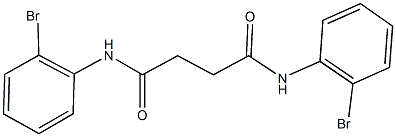 N~1~,N~4~-bis(2-bromophenyl)succinamide Struktur