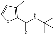 N-(tert-butyl)-3-methyl-2-furamide Struktur