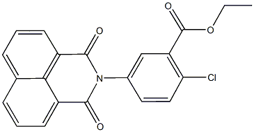 ethyl 2-chloro-5-(1,3-dioxo-1H-benzo[de]isoquinolin-2(3H)-yl)benzoate Struktur