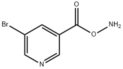 3-[(aminooxy)carbonyl]-5-bromopyridine Struktur