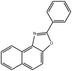 2-phenylnaphtho[1,2-d][1,3]oxazole Struktur