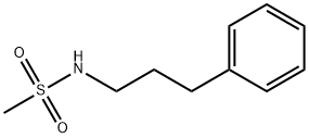 N-(3-phenylpropyl)methanesulfonamide Struktur