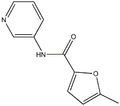 5-methyl-N-(3-pyridinyl)-2-furamide Struktur