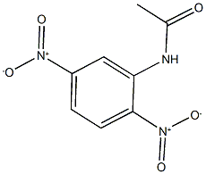 N-{2,5-bisnitrophenyl}acetamide Struktur