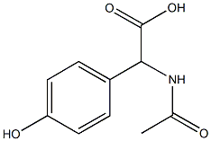 N-Ac-RS-4-Hydroxyphenylglycine Struktur