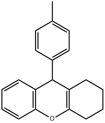 9-(4-methylphenyl)-2,3,4,9-tetrahydro-1H-xanthene Struktur