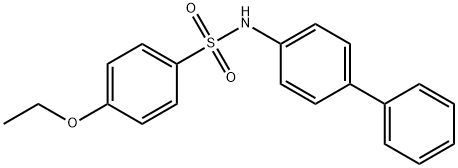 N-[1,1'-biphenyl]-4-yl-4-ethoxybenzenesulfonamide Struktur