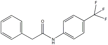 2-phenyl-N-[4-(trifluoromethyl)phenyl]acetamide Struktur