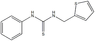 N-phenyl-N'-(2-thienylmethyl)thiourea Struktur