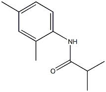 N-(2,4-dimethylphenyl)-2-methylpropanamide Struktur