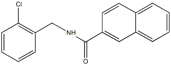 N-(2-chlorobenzyl)-2-naphthamide Struktur