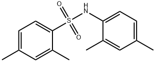 N-(2,4-dimethylphenyl)-2,4-dimethylbenzenesulfonamide Struktur