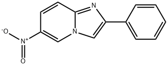 6-nitro-2-phenylimidazo[1,2-a]pyridine Struktur