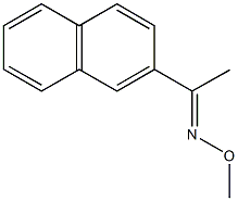 1-(2-naphthyl)ethanone O-methyloxime Struktur