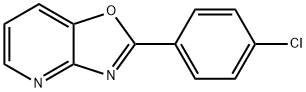 2-(4-chlorophenyl)[1,3]oxazolo[4,5-b]pyridine Struktur