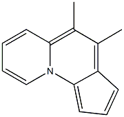 4,5-dimethylcyclopenta[c]quinolizine Struktur