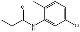 N-(5-chloro-2-methylphenyl)propanamide Struktur