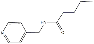 N-(4-pyridinylmethyl)pentanamide Struktur