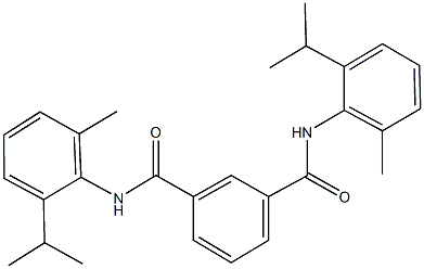 N~1~,N~3~-bis(2-isopropyl-6-methylphenyl)isophthalamide Struktur