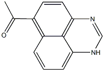 1-(1H-perimidin-6-yl)ethanone Struktur