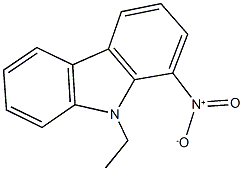 9-ethyl-1-nitro-9H-carbazole Struktur