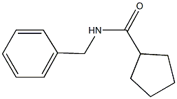 N-benzylcyclopentanecarboxamide Struktur