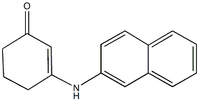 3-(2-naphthylamino)-2-cyclohexen-1-one Struktur