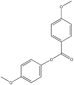 4-methoxyphenyl 4-methoxybenzoate Struktur